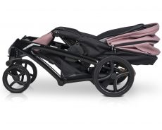 Дитячий візочок 2 в 1 Riko XD Black Edition 03 Energy Pink